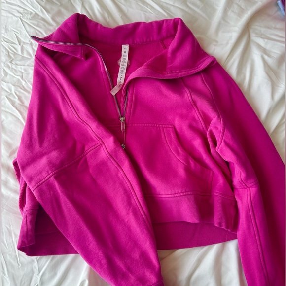 lululemon athletica Jackets & Blazers - Hot Pink Lululemon Scuba